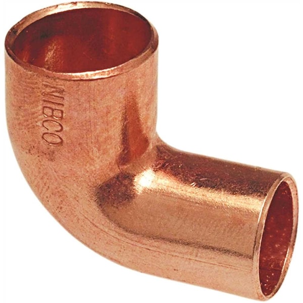 1/2 in. Wrot Copper 90-Degree Ftg x C Fitting Elbow